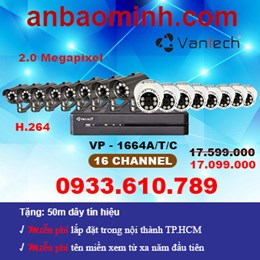 Lắp đặt trọn bộ 16 camera