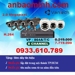 Lắp đặt trọn bộ 7 camera